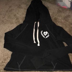 Victoria’s Secret Pink crop hoodie